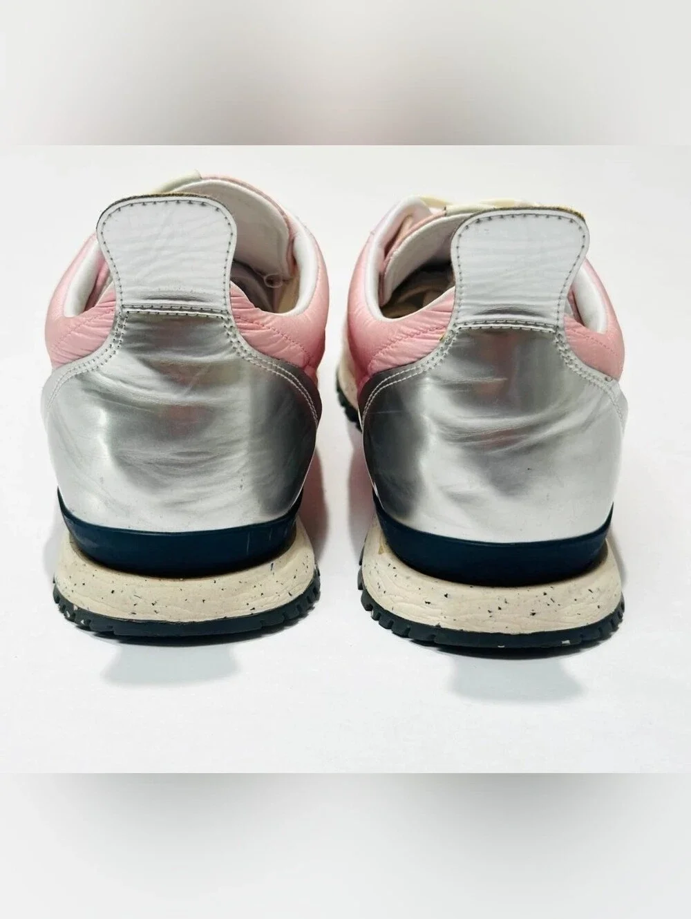 Oncept Tokyo Minimal Sneaker Lilac Pink Suede Nylon Retro Womens 10 Ultra Light